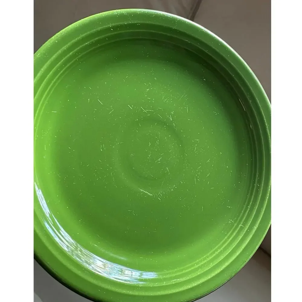 Vintage Fiestaware Forest Green Set: 9.5